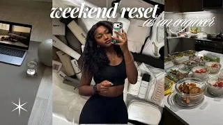 Thumbnail: SETTING MYSELF UP FOR A NEW WORK WEEK | engineer work trip prep, trying new makeup,  healthy meals