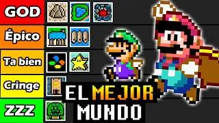 Thumbnail: TODOS los Mundos de Super Mario World, del PEOR al MEJOR