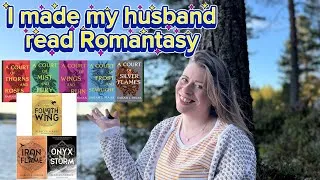 Thumbnail: I made him read Romantasy 