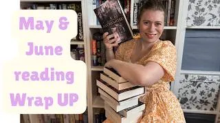 Thumbnail: May and June reading wrap up 📚