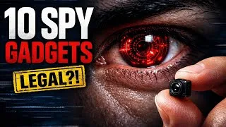 Thumbnail: Top 10 Spy Gadgets That Feel Illegal (But Aren’t!) 🔥