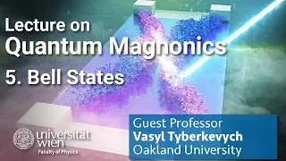 Thumbnail: Lecture on Quantum Magnonics -  Bell States (E5)