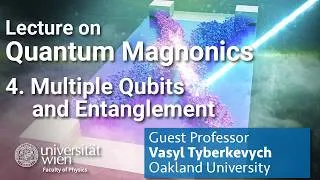 Thumbnail: Lecture on Quantum Magnonics - Multiple Qubits and Entanglement (E4)