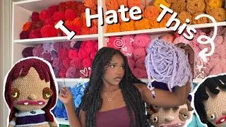 Thumbnail: Crocheting Only Using The Color Purple | What could go wrong?