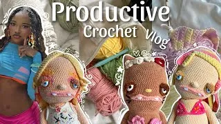 Thumbnail: Crocheting Plushies That SCREAM Summer☀️ (Zara Larsson Commented)