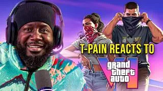 Thumbnail: T-Pain reacts to GTA 6 Extended Trailer on stream