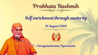 Thumbnail: 083 Self-enrichment through austerity | Prabhata Rashmih | Swami Bhoomananda Tirtha