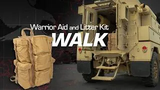 Thumbnail: Why the Pros Use the Warrior Aid and Litter Kit - WALK Overview #bethedifference #rescuemission