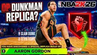 Thumbnail: AARON GORDON BUILD + 99 DRIVING DUNK is OVERPOWERED in RANDOM REC on NBA 2K26 🔥 [NBA 2K27] CD PT.14 