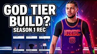 Thumbnail: My 6'6 2-WAY MID-PAINT PLAYMAKER is BROKEN in RANDOM REC! 🤯🔥 | NBA 2K27 [SEASON 1]