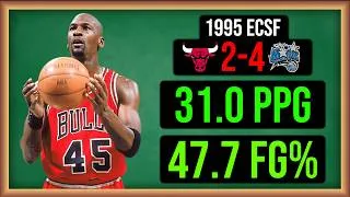 Thumbnail: Grading Every Shot by Michael Jordan in the 1995 ECSF