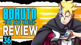 Thumbnail: 🚨🚨Borushiki UNLEASHED & Sarada CAPTURED - Boruto Two Blue Vortex Chapter 36 Review!