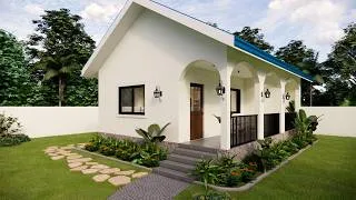 Thumbnail: 7m X 9m (63sqm) Small House Design with 1 Bedroom | Simple and Cozy