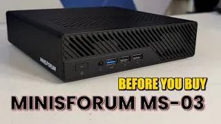 Thumbnail: Minisforum MS-03 Workstation Review