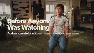 Thumbnail: Kimi Antonelli on being smuggled into the pit lane at age 8
