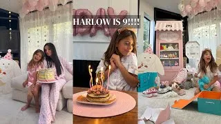 Thumbnail: Harlow’s 9th birthday 🥹 what she got for her bday + life updates 