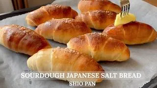Thumbnail: Bake Sourdough Japanese Salt Bread with me 🥰 | sourdough shio pan