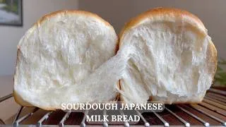 Thumbnail: Bake Sourdough Japanese milk bread with me | sourdough shokupan