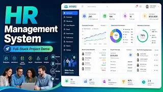 Thumbnail: Modern HR Management System  Full Stack Web Appli