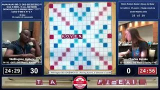 Thumbnail: 2026 Scrabble Players Championship - Game 25 - Wellington Jighere vs. Charles Reinke (CSW)