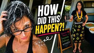 Thumbnail: From Paint Disaster to First Place 😂 | Life in Hawaii VLOG | Orchid Show
