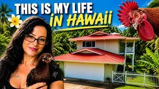 Thumbnail: Tropical Garden Tour | Living Retired on Pahoa Big Island VLOG
