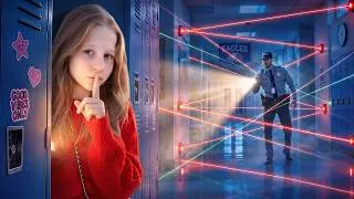 Thumbnail: Nastya and Evelyn SPENT the NIGHT in SCHOOL