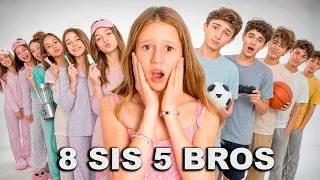 Thumbnail: Nastya has to CHOOSE: Sisters or Brothers?
