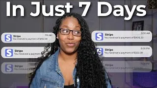 Thumbnail: I created a paid community in 7 DAYS (and made $100/day) Watch & Copy me
