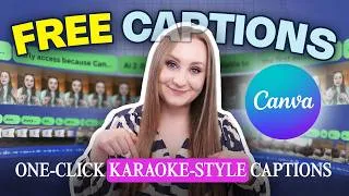 Thumbnail: How to Add Captions in Canva for Free (Canva Tutorial for Beginners)