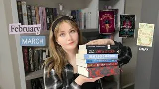 Thumbnail: My February & March Reads Ranked from Worst to Best📚