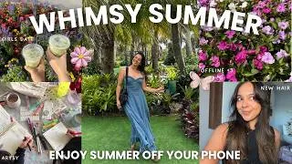 Thumbnail: 10 ways to add more whimsy to life right now | SUMMER VLOG 🧚✨🫧