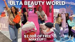 Thumbnail: ULTA BEAUTY WORLD VLOG ♡ so much FREE beauty products! (the good & the ugly)