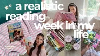 Thumbnail: a realistic reading week in my life 📖☀️🧚🏼‍♀️ *how many books I read in a week*
