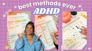 Thumbnail: 7 Productivity Systems that *actually* work for ADHD