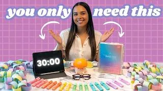 Thumbnail: WEEKLY PLANNING RESET: you only need 30 minutes (adhd system that works)