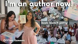 Thumbnail: I Hosted My First Book Launch Event 📖✨(Dream Come True Moment)