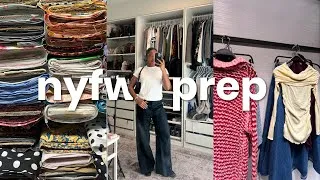 Thumbnail: The Chaos Before Fashion Week | calls, meetings & fittings