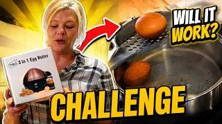 Thumbnail: Is an Egg Cooker Better Then a Pan? Let's Find Out | Challenge Time