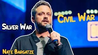 Thumbnail: Nate Bargatze Admits He Says Silver War Instead of Civil War