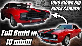 Thumbnail: BUILDING MY 1969 BLOWN BIG BLOCK CAMARO IN 10 MIN!