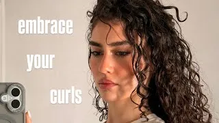 Thumbnail: my favourite curly hair routine for 2C 3A hair