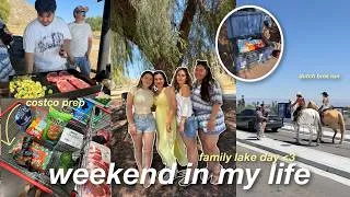 Thumbnail: a weekend in my life vlog 💌 | mothers day, family lake time, deep cleaning my house