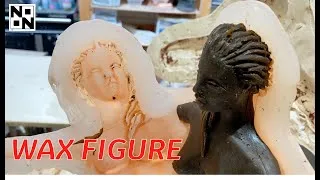 Thumbnail: Opening A Wax Figure Cast