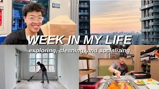 Thumbnail: PRODUCTIVE STUDENT WEEK IN MY LIFE  | exploring the city, apartment cleaning routine, making friends