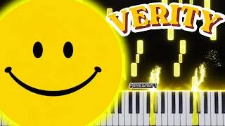 Thumbnail: Minecraft Verity Song | PIANO COVER