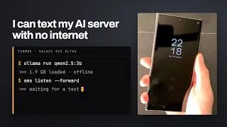 Thumbnail: I Turned My Old Phone Into an AI Server