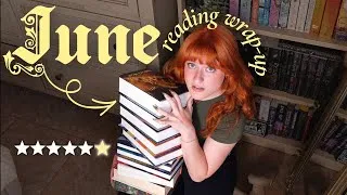 Thumbnail: the books that got me out of a reading slump ☀️ june reading wrap up