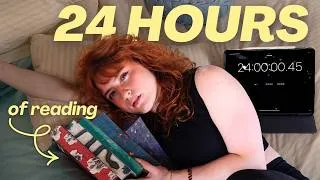 Thumbnail: 24 hour readathon as a SLOW reader (2 god tier books) 📖