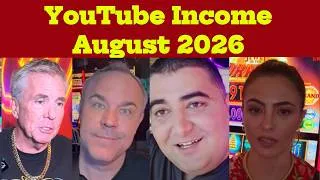 Thumbnail: Top Slot Channels YouTube Income | August 2026